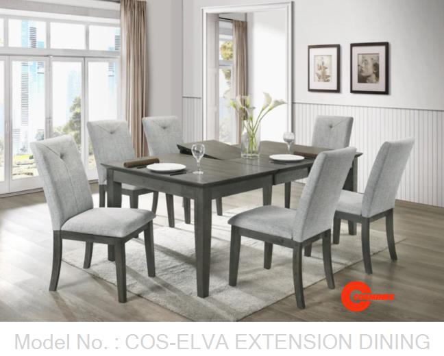 COS-ELVA EXTENSION DINING SET